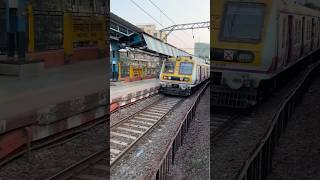 CSMT Slow Local Train at Dockyard Station Mumbai [upl. by Bushore]