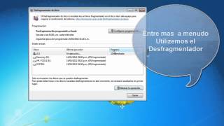 Utilizar el Desfragmentador de Disco en Windows 7 [upl. by Eolhc]