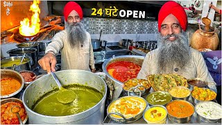 A1 अमृतसरी Street Food India 😍 Gurdaspuria da Dhaba  Desi Ghee Thali [upl. by Cirdahc720]