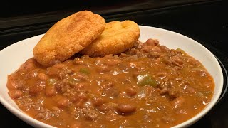 HOW TO MAKE DELICIOUS CHILI BEANS  PINTO BEANS RECIPE [upl. by Edmond61]