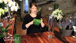 Sweetpeas  Using Cut Flowers in a Tall Glass Vase [upl. by Lubet]