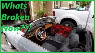 MGB Restoration  Part 2  Fuel and Ignition Diagnosis [upl. by Acinelav]