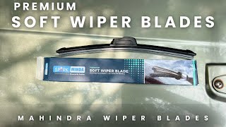 thar wiper blade change  premium soft wiper blades  premium soft wiper blades for mahindra thar [upl. by Hudis546]