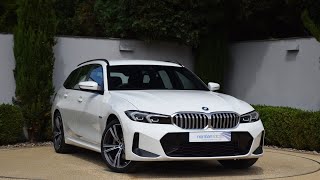 BMW 3 Series 330e M Sport Touring xDrive 12kWh offered by Norman Motors Dorset [upl. by Haneehs]