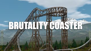 Brutality Coaster  NoLimits 2 RMC Hybrid Coaster [upl. by March]