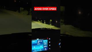 Dont Loose control nightdriving safedrive overspeeding [upl. by Iris850]