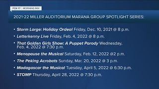 Miller Auditorium announces 202122 season show lineup [upl. by Caneghem295]