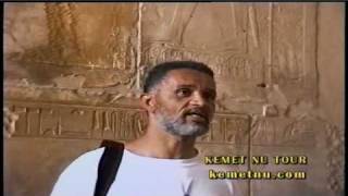 Ashra Kwesi Lecturing on the Books in Stone at Ipet Isut Karnak Temple [upl. by Anniram]