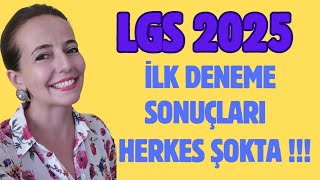 LGS 2025  İLK DENEME SONUÇLARI DEĞERLENDİRMESİ lgs lgs2025 [upl. by Selrahc]