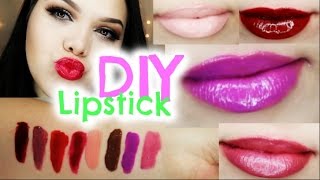 Easy DIY Lipsticks [upl. by Annaik]