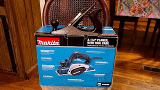 Cepillo eléctrico Makita KP0800 Unboxing [upl. by Lyudmila643]