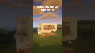 Small Minecraft Modern 🏠House minecraft shorts timelapse cinematics [upl. by Cloe]