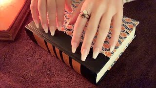 ASMR 1H Scratchy Tapping on Books 📚 no talking [upl. by Nwahsyar]