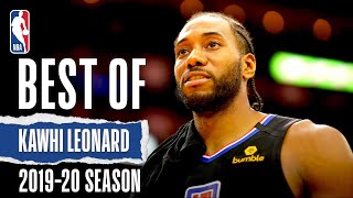 Best Of Kawhi Leonard  201920 NBA Season [upl. by Sparke]