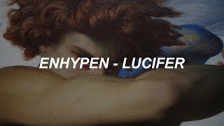 ENHYPEN 엔하이픈 Lucifer Easy Lyrics [upl. by Yesac]