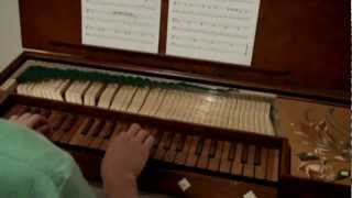 New Early Baroque Music 2011 for Clavichord  Prelude L´Arpeggiato by Eduardo Antonello [upl. by Minta]