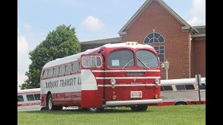 The Museum of Bus Transportation Spring Fling Parade 2018 [upl. by Nordna]