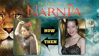 THE CHRONICLES OF NARNIA MOVIE SERIES 2005  2010  ALL CASTS NOW amp THEN [upl. by Alfonso]