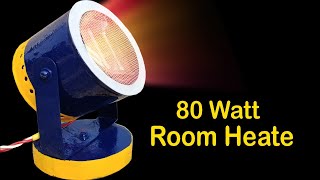 80 Watt Room Heater  How To Make A Room Heater At Home [upl. by Atsyrc]