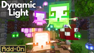 Dynamic Light Addon  Minecraft Marketplace  Showcase [upl. by Ecyaj304]