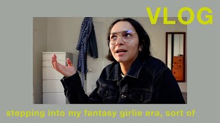 VLOG  back into the swing amp reading fantasy to cope [upl. by Teufert676]