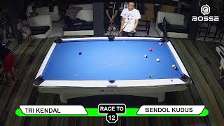 EXHIBITION TRI KENDAL VS BENDOL KUDUS RACE TO 12 [upl. by Chafee]