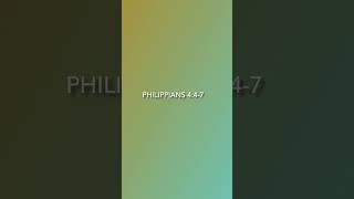 Bible Verse  Philippians447 NKJV Jesus Love BibleverseFaith [upl. by Karas]