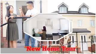 New Home Tour  Persimmon Home Souter 2021  Namaste Lungwa Vlog [upl. by Hsepid917]