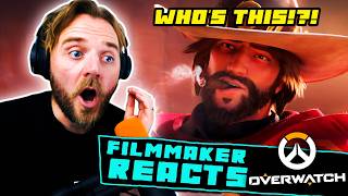 FILMMAKER REACTS REUNION  AN OVERWATCH ANIMATED SHORT  BREAKDOWN [upl. by Vey26]