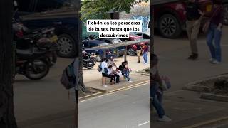 Hacían de las suyas en los paraderos de buses hasta que los descubrimos viral [upl. by Julianne873]