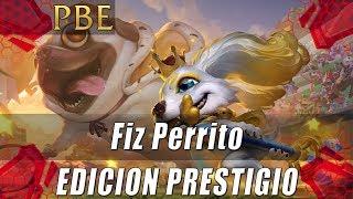 Nuevo Skin  Fizz Perrito EDICION PRESTIGIO 100 Puntos de Prestigio Parche 96 [upl. by Lorry]