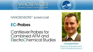 NANOSENSORS™ screencast Electrochemical AFM probes [upl. by Anehta]