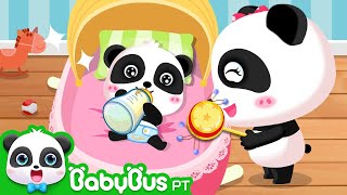 🐼 Desenho Animado  Vamos Tomar Conta do Bebê Panda  Desenho Infantil  BabyBus Português [upl. by Adnohsel]