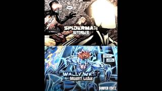 Beyonder spiderman vs Wally west mobius chair marvel dccomics marvelcomics spiderman wallywest [upl. by Dallon35]