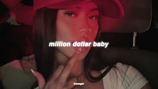 million dollar baby  tommy richman  I aint never rep a set baby  slowed and reverb [upl. by Warfore]