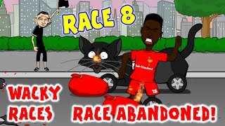 RACE 8 Premier League Wacky Races Rodgers and Advocaat sacked [upl. by Onihc]