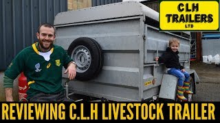 Reviewing CLH Livestock Trailer [upl. by Lohcin]