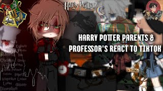 Harry Potter Parents And Professors React To TikTokKinemasterGCGachaArtİbispaint [upl. by Yesmar]