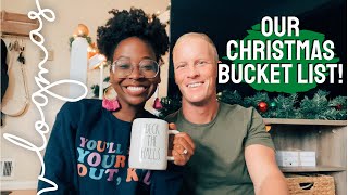 Our Christmas Bucket List  Couples Vlogmas Ep 1 [upl. by Lat69]