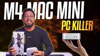 M4 Mac Mini Incredible Value  PC Killer [upl. by Alimat]