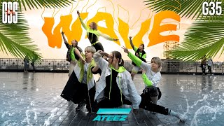 KPOP IN PUBLIC  ONE TAKE ATEEZ  Wave by GSS35 [upl. by Lekram]