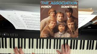 Windy  The Association  Piano [upl. by Scotty686]