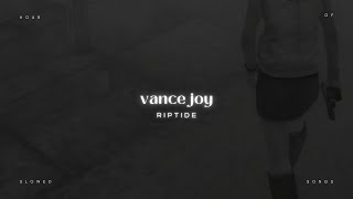 vance joy  riptide  1 hour loop  slowed  reverb [upl. by Kenay]