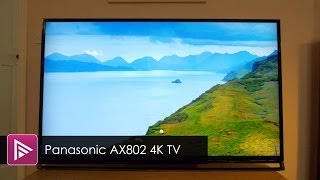 Panasonic TX 50AX802 Ultra HD 4K TV Review [upl. by Annaitat]