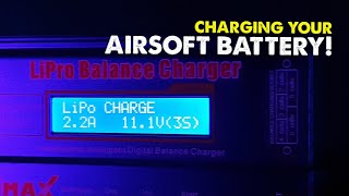 Charging your Airsoft LiPo Battery with the iMax B6 LiPro Balance Charger [upl. by Willmert105]