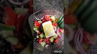 Classic Greek Salad  weighlose friendly easy recipe recipe cooking cookingchannel [upl. by Aneele]