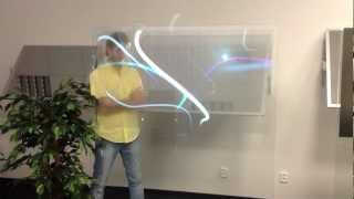 Rear Projection Glass ScreenU  CLEAR Glass [upl. by Grados]