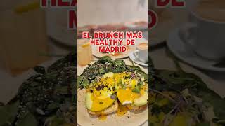 El brunch más healthy de Madrid 🥑 📍 Ubicación chia Calle Arapiles 5 Madrid [upl. by Elleryt]