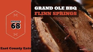 East County Eats Episode 68  Grand Ole BBQ Flinn Springs in El Cajon [upl. by Hamaso666]