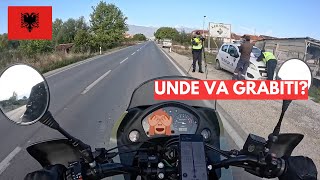 ALBANIA  TARA FARA REGULI DE CIRCULATIE 🇦🇱  Honda Transalp 650 [upl. by Olnton]